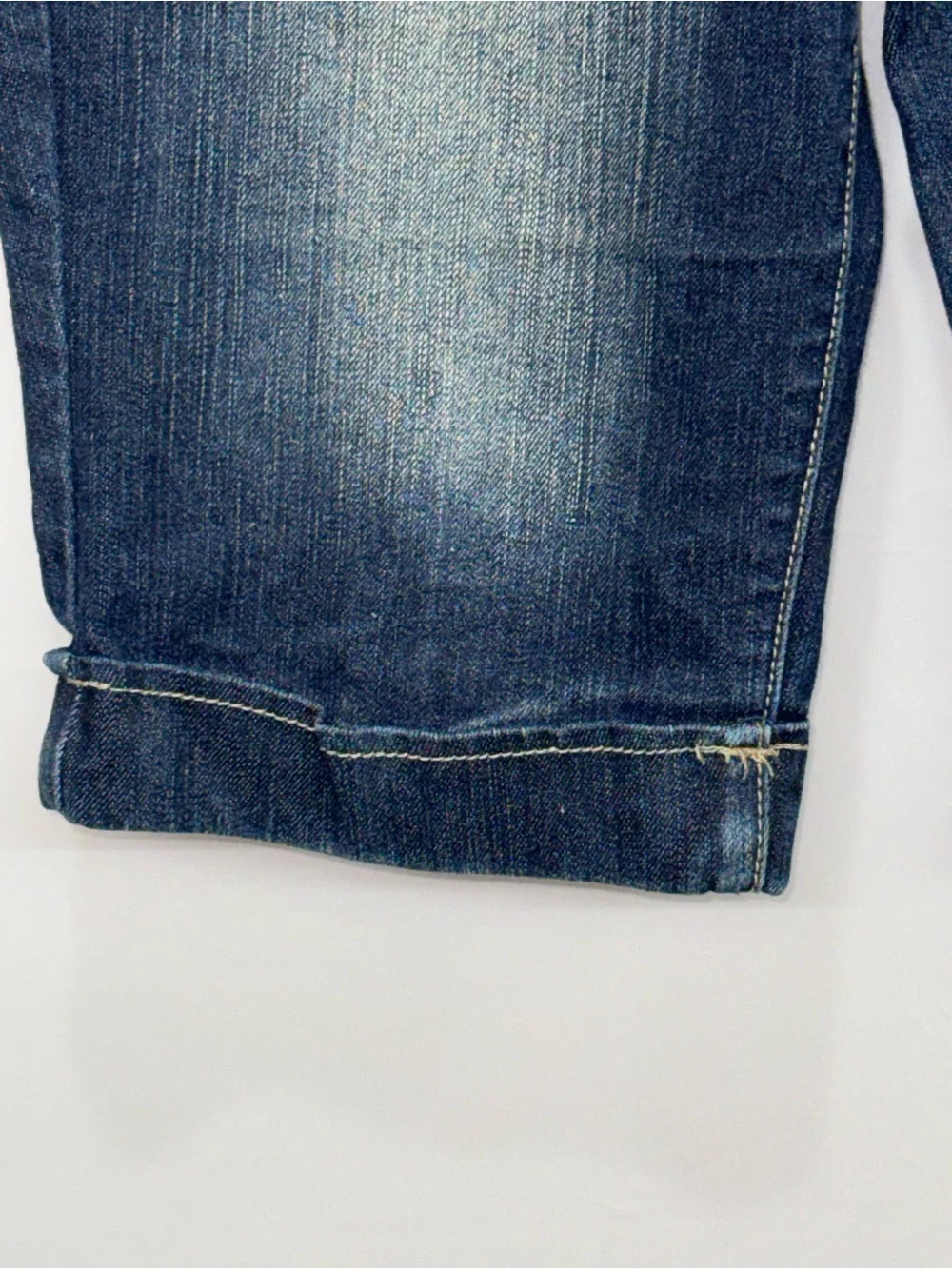 VTG Southpole Women Size 9 Long Bermuda Jorts LARGE EMBROIDERED LOGO Y2K Hip Hop